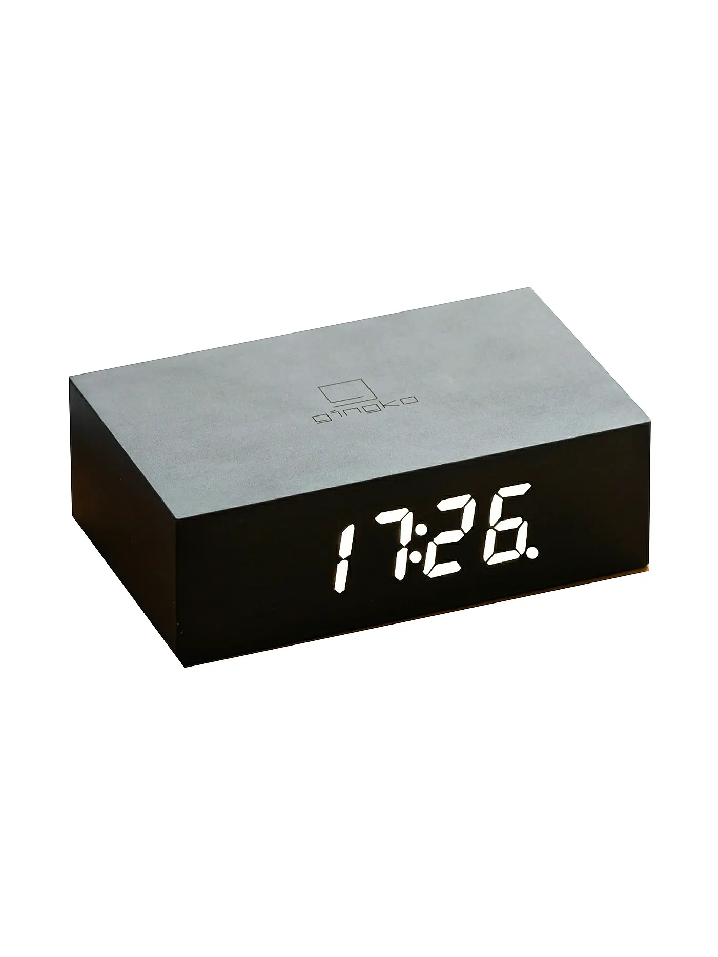 GINGKO | Flip Click Clock Black | 